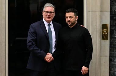 Zelenszkijt Londonban fogadta a brit miniszterelnök