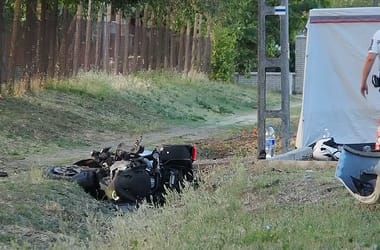 Tragédia lett a próbakörből Sándorfalván, egy motoros szörnyethalt