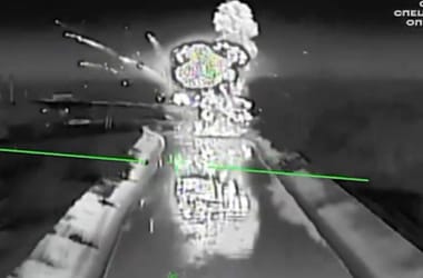 Videó: drónnal semmisítettek meg egy vasúti hidat a Krímben az ukránok