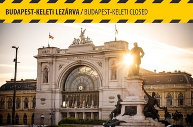 „Ne a megszokás alapján közlekedjenek!” – a Keleti pályuadvar hétfőn kezdődő lezárására figyelmeztet a MÁV-vezér