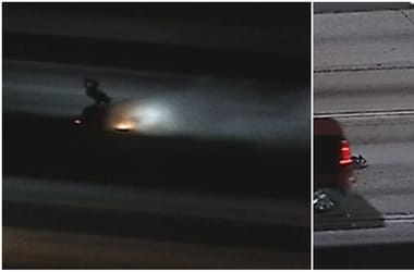 210 km/h-val balesetezett menekülés közben egy motoros, aki utána még el akart futni – videó