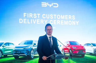 Kínai lap: kivonultak a hatóságok a BYD Szegeden épülő gyárához
