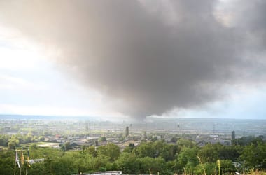 Amerikai üzemet ért támadás Munkácson, Zelenszkij szerint ez választ követel