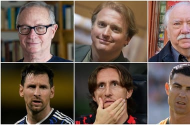 „Ki lesz jobb, Messi tata, Modric apó vagy Ronaldo bácsi?” – Spiró, Lackfi és Farkasházy a focivébéről