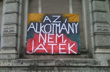 Szabó Andrea: Ha az új alkotmány sem lesz a miénk, akkor mi marad nekünk?