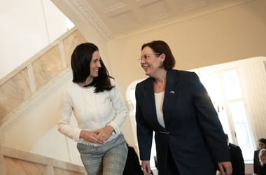 Budapesten járt és Orbán Anitával találkozott a svéd külügyminiszter