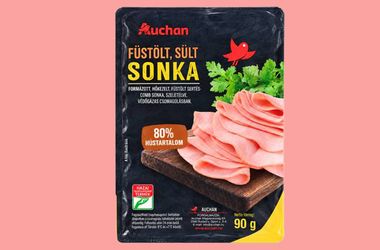 Baktérium-szennyezett sonkát hívott vissza az Auchan