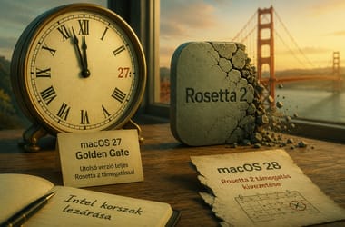 Végleg felszámolja az Apple az Intel-korszakot, ketyeg az óra a Rosetta felett is