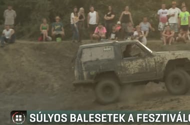 Több jármű is balesetezett és többen megsérültek a Nógrád megyei offroad-találkozón