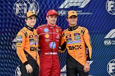 Charles Leclerc belekavart a McLarenek időmérőjébe
