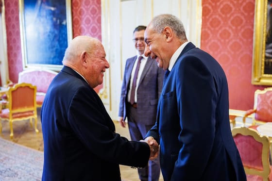 Sulyok Tamás Trump volt budapesti nagykövetével tárgyalt a Sándor-palotában