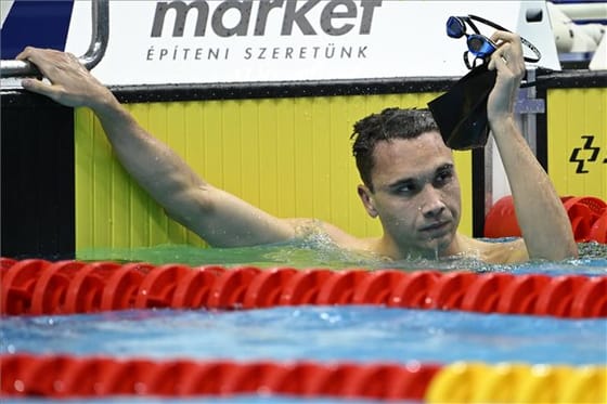 Milák Kristóf Eb-aranyérmes 200 méter pillangón