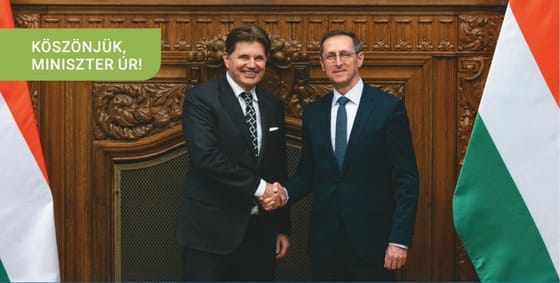 „Köszönjük, miniszter úr!” – az iparkamara fizetett hirdetése mennybe meneszti és dicsfénnyel övezi a távozó Varga Mihályt
