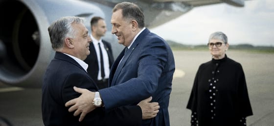 Munkalátogatást tesz Magyarországon a Boszniában körözött Milorad Dodik