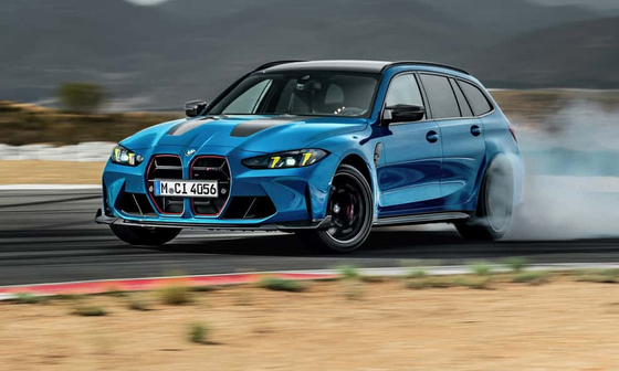 550 lovas sportkombi: itt a vadonatúj BMW M3 CS Touring