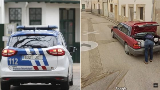 Épp egy hullát akart elrejteni a csomagtartóba, de arra járt a Google-autó