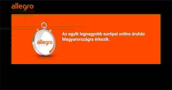 Még idén elérhető lesz Magyarországon a régiós Amazon, az Allegro