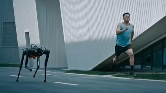 Világcsúcsot futott egy kínai kutyarobot – videó