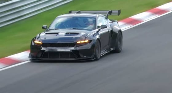 A Nürburgringen bukkant fel először Európában a legmérgesebb gyári Mustang - videó