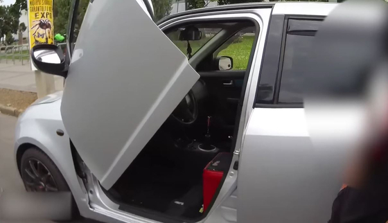 Lamborghini-ajtós Suzukit fogtak a rendőrök Debrecennél, de nem értékelték - videó