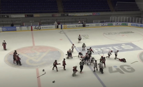 Összesen 69 mérkőzésre meszelték el a Vasas elleni U14-es hokimeccsen verekedő szerb játékosokat