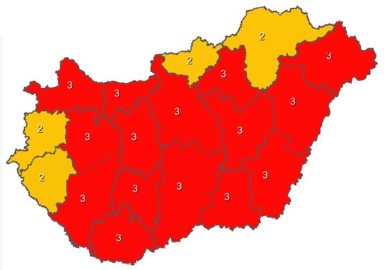 Pénteken is nagyon meleg lesz, tizenöt megyére vörös figyelmeztetést adtak ki