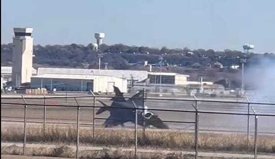Felszállás közben balesetezett egy amerikai F-35B lopakodó vadászgép, katapultálnia kellett a pilótának