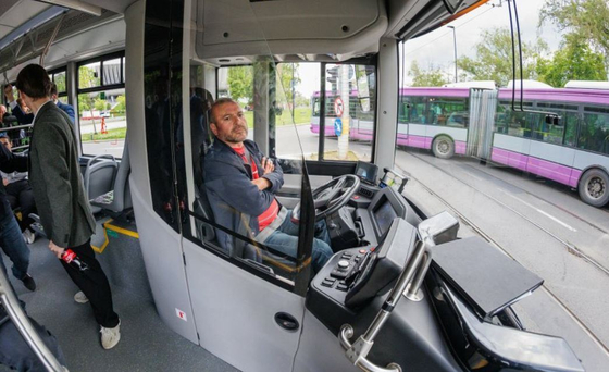 Kolozsváron már járkált egy önvezető busz