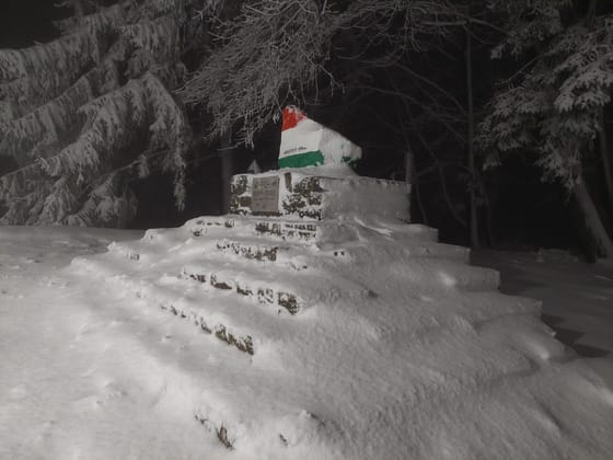 Havazott a Kékestetőn