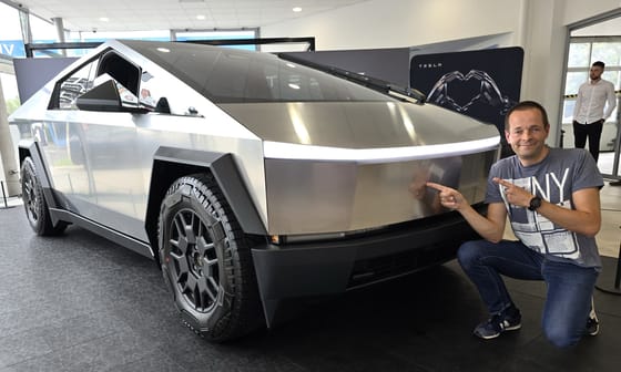 Provokál, sokkol és elképeszt a Budapestre érkezett Tesla Cybertruck – beleültünk, mutatjuk
