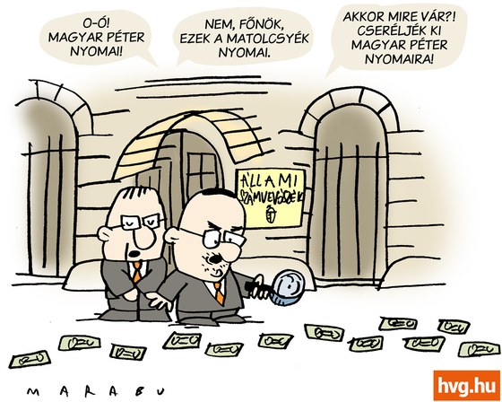 Marabu Féknyúz: Magyar Péter nyomai