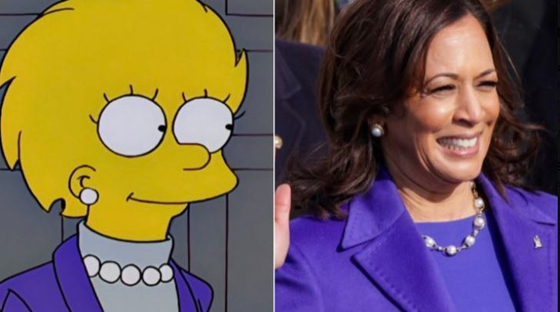 A Simpson család már 2000-ben megjósolta Kamala Harris elnökségét?