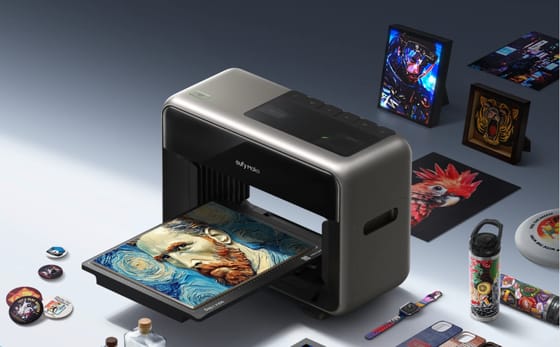 Ez az otthoni nyomtató elég furcsára képes: dombornyomott 3D-s effekteket is csinál