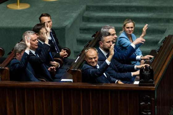 A lengyel parlament bizalmat szavazott Donald Tusk kormányának