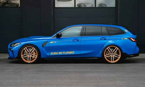 Nem áprilisi tréfa: 330 km/h a végsebessége a legújabb BMW kombinak