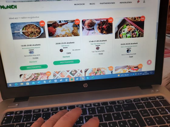 Már Romániában is menti az ételt a Munch