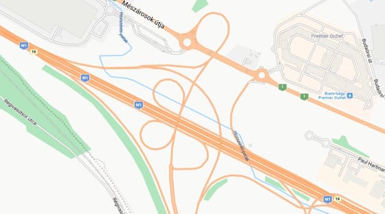 Félpályás zárás lesz az M7-es budaörsi csomópontjánál
