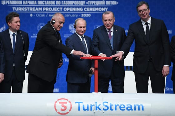 Bulgária és Törökország növelné az orosz gázszállításokat