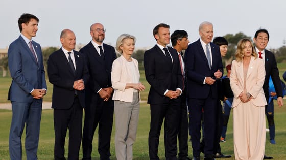 G7-csúcs: Ukrajna 50 milliárd dolláros segítséget kapna a befagyasztott orosz vagyonból