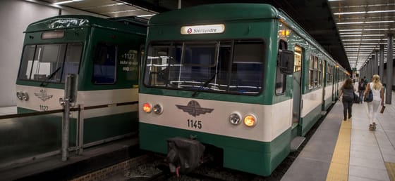 Kigyulladt egy szerelvény a szentendrei HÉV-en