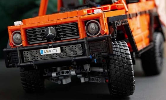 Kis kockákból nagy kocka: a legújabb látványos Lego Technic járgány a Mercedes G-osztály