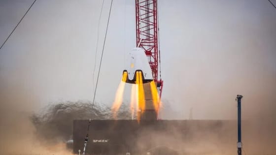 Új módszerrel tud landolni a SpaceX űrkapszulája, de ha ezt alkalmazzák, akkor baj van (videó)