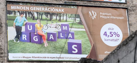 Kamatvadászok, figyelem: 7 százalék fölé emelkedik az egyik lakossági állampapír kamata