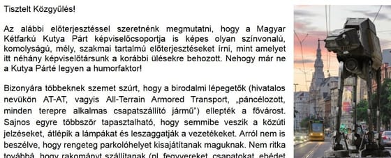 Kovács Gergely kitiltaná a birodalmi lépegetőket Budapestről