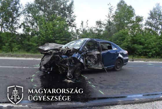 Éjszakai italozás másnapján okozott halálos balesetet egy férfi, öt évet kaphat