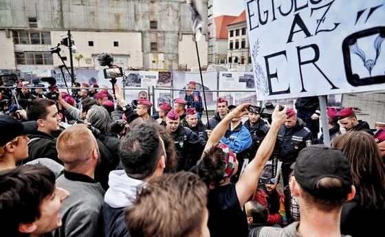 Diáktüntetés a Karmelitánál: az Ab szerint nem Alaptörvény-sértő a Pankotai Lilire kiszabott pénzbírság