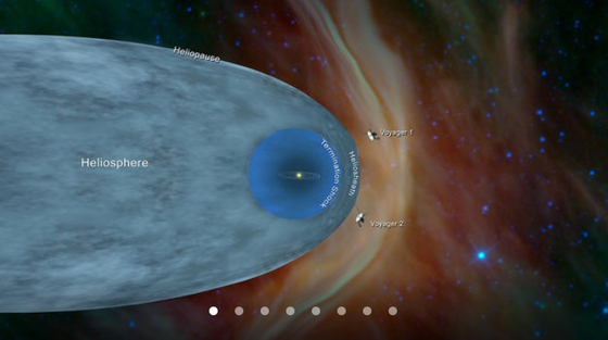 Egy 50 000 Celsius-fokos „falat” találtak a Naprendszer szélénél a Voyager űrszondák