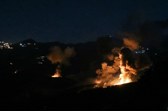 Az izraeli légierő két órán át bombázta Dél-Libanont az éjjel