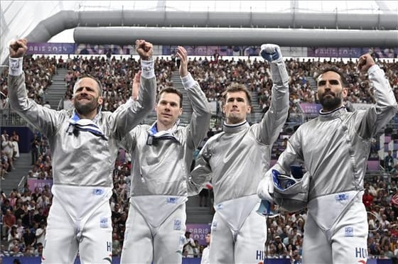 Hihetetlen fordítás, olimpiai döntős a magyar férfi kardcsapat