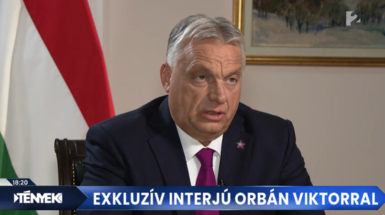 Orbán a Tényeknek: Merz kancellárral egy rövid mondatban tisztáztuk az ukrán-orosz álláspontunkat